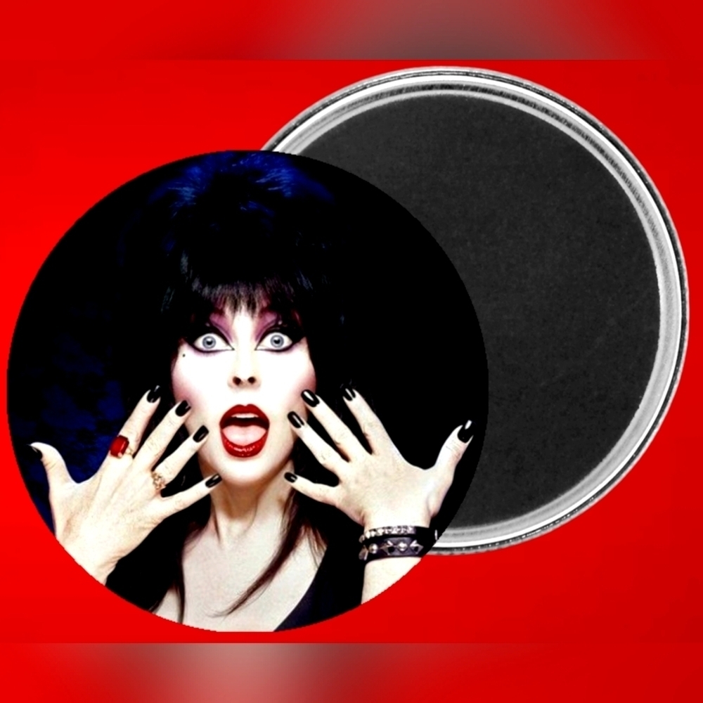 Elvira Mistress Of The Dark Fridge Magnet Halloween Decoration